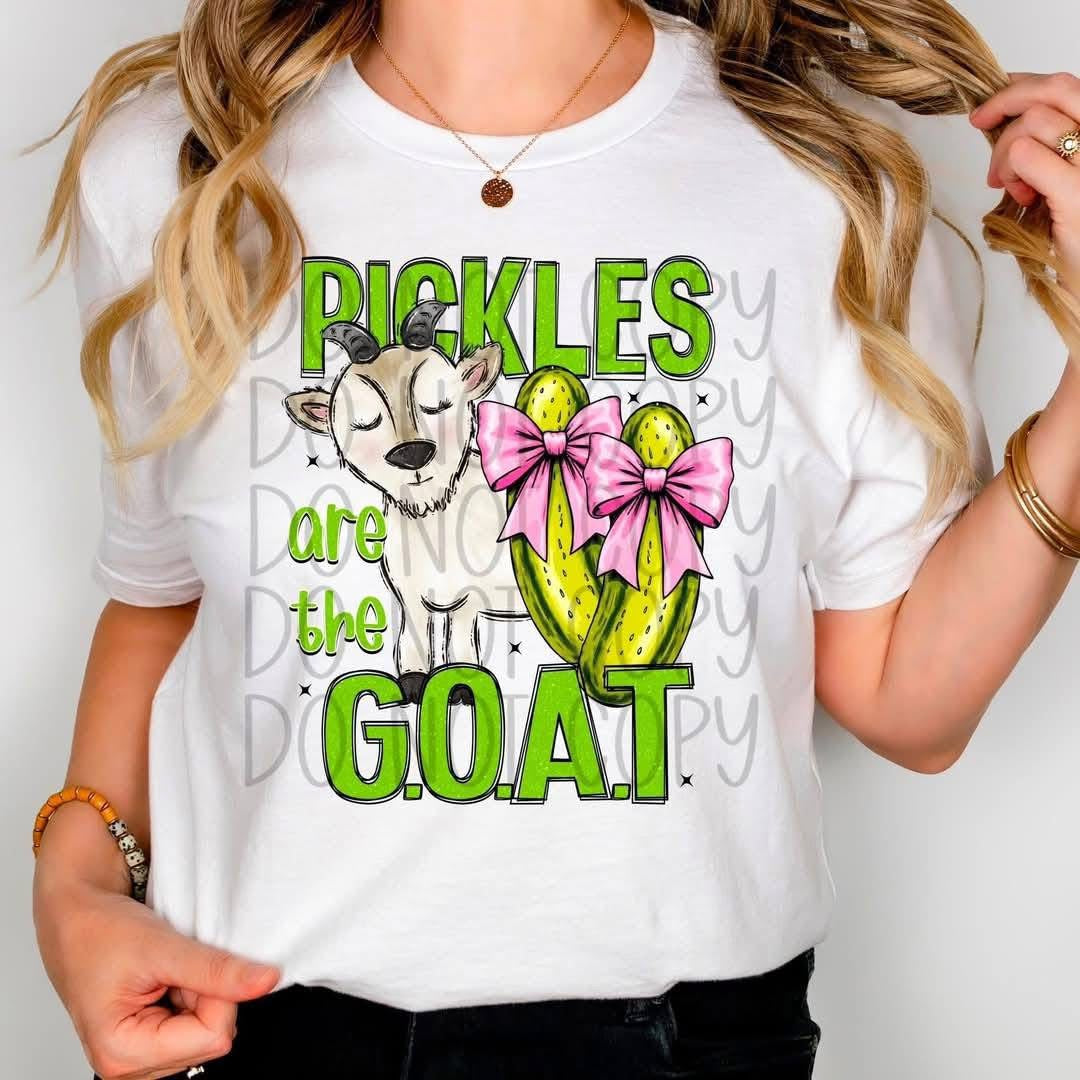 Pickles Are The Goat DTF Transfer