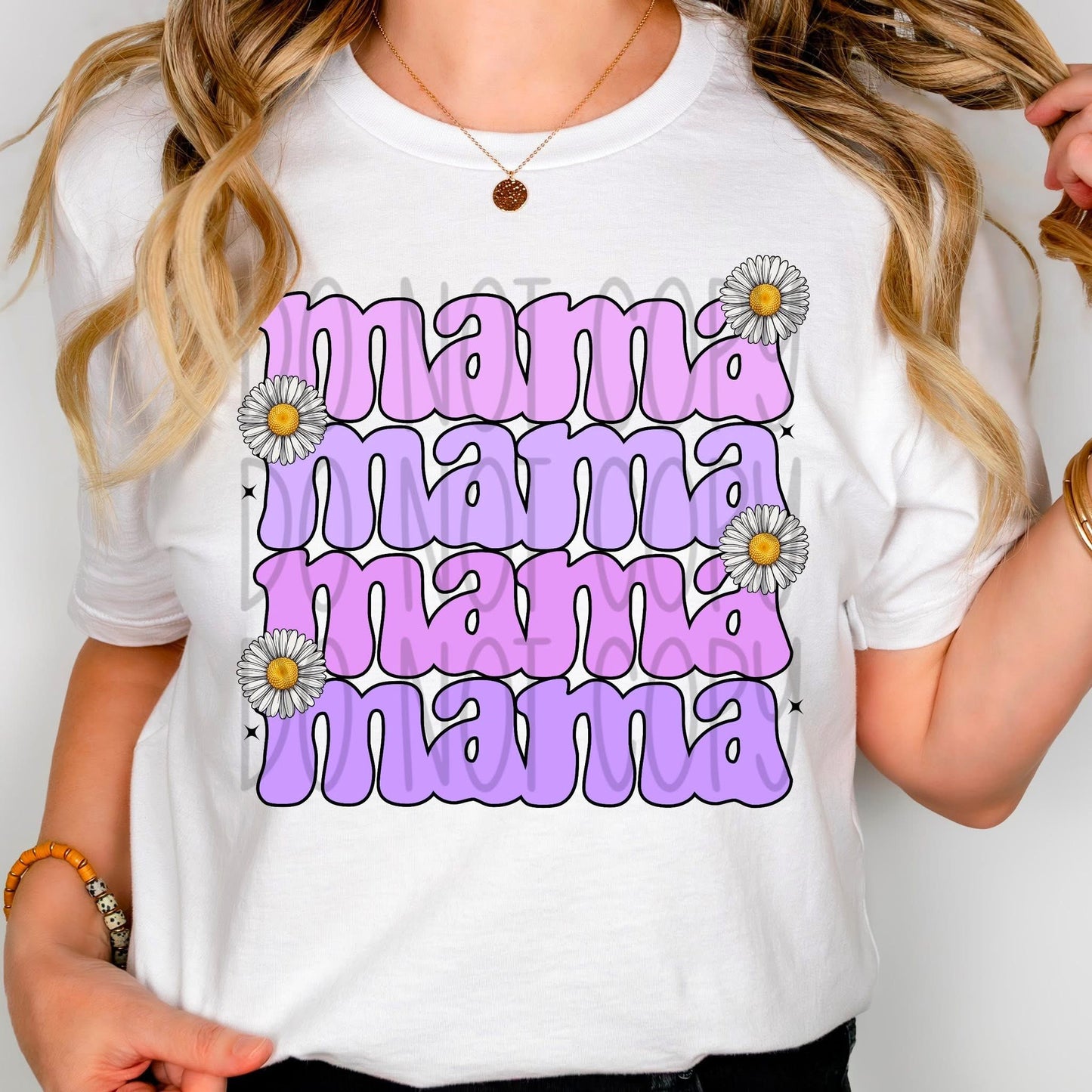 Purple Mama DTF Transfer