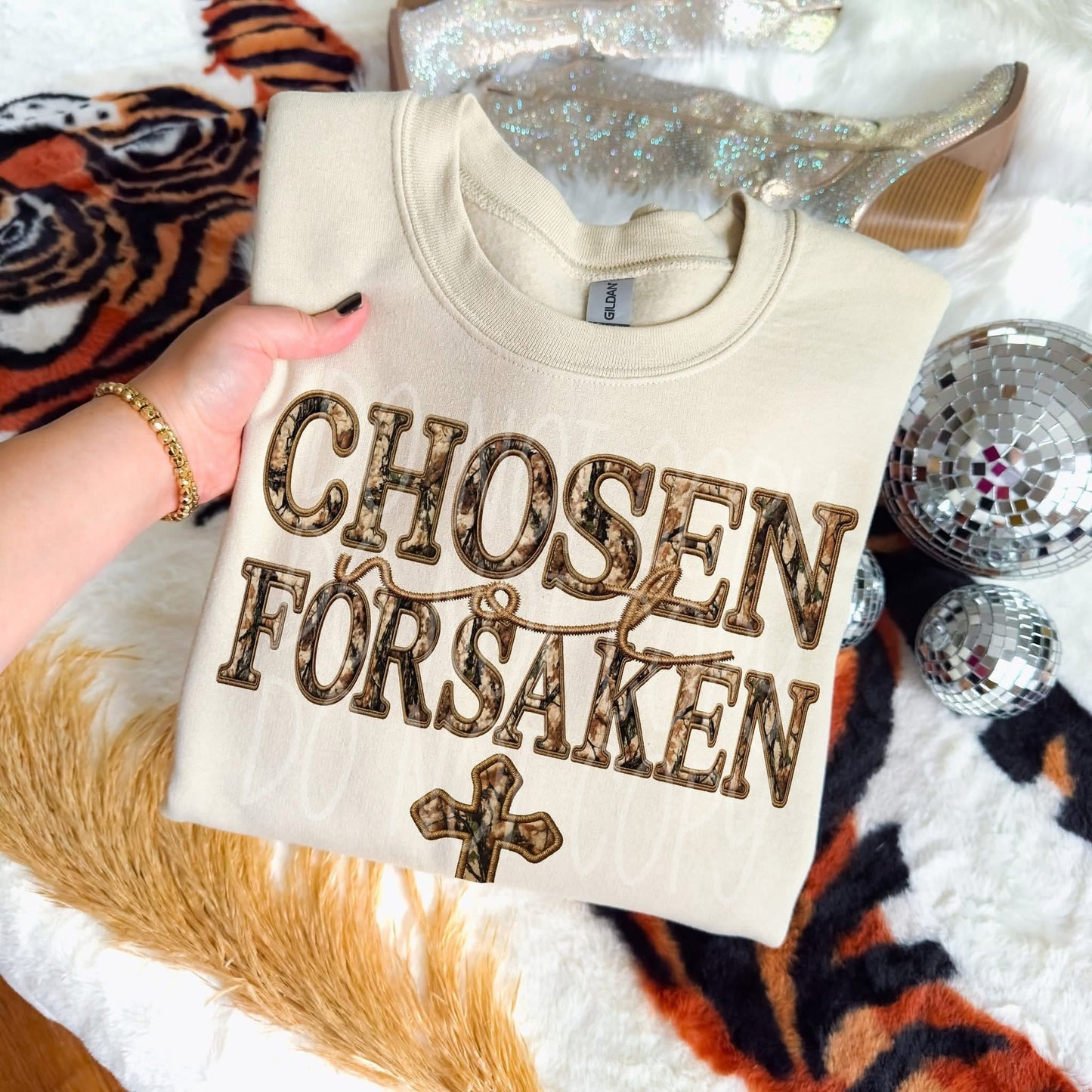 Chosen Not Forsaken DTF Transfer