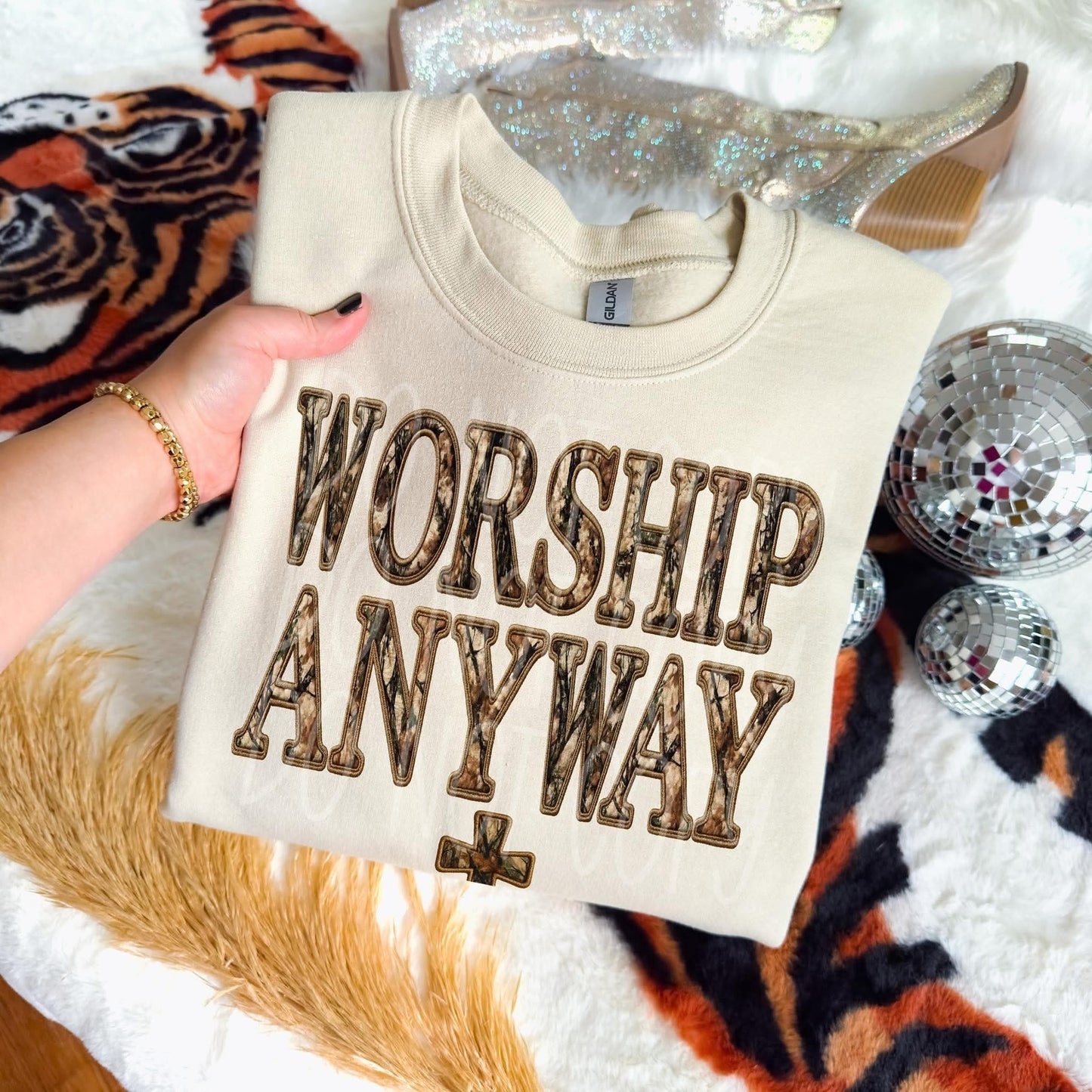 Worship Anyway DTF Transfer