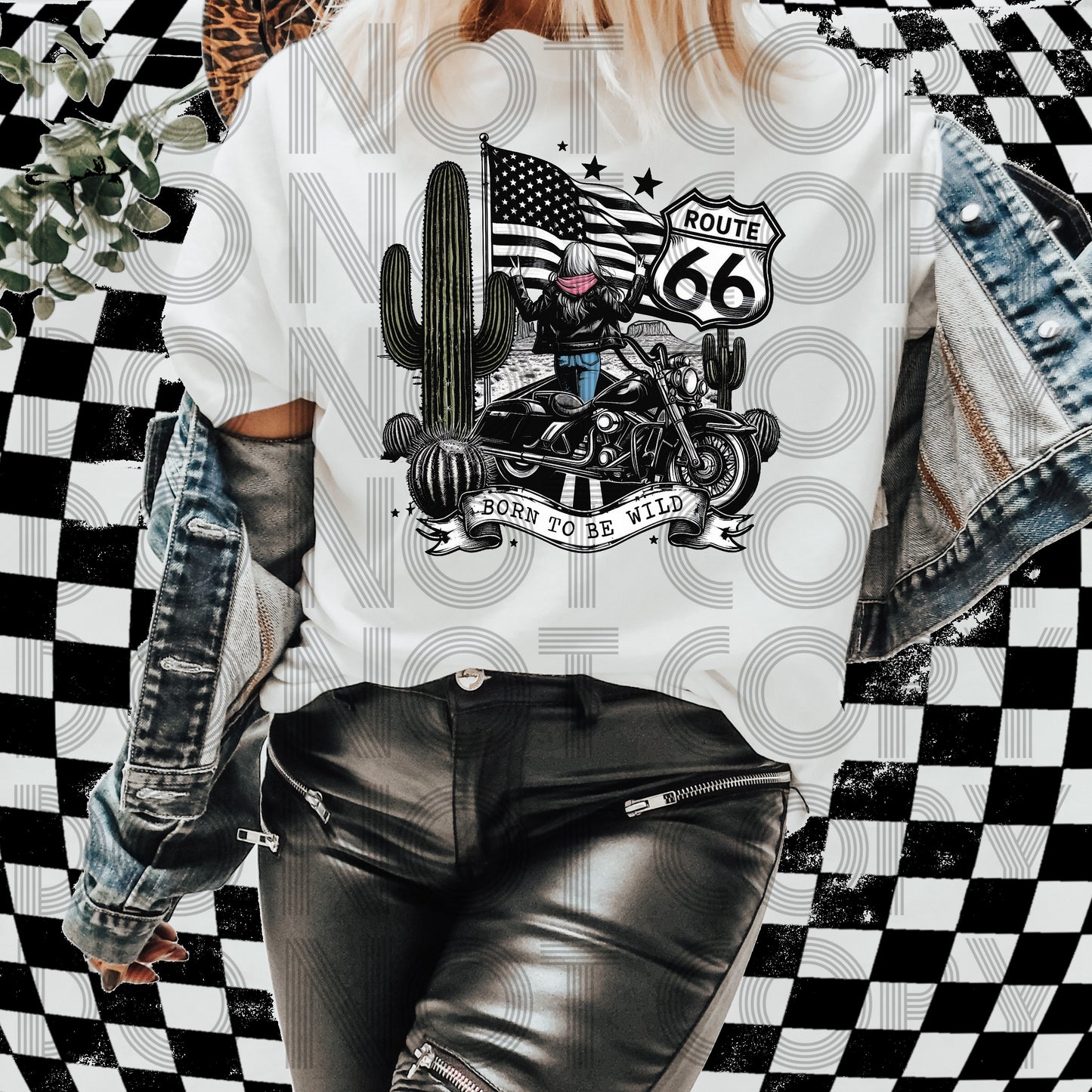Born To Be Wild 2 DTF Transfer