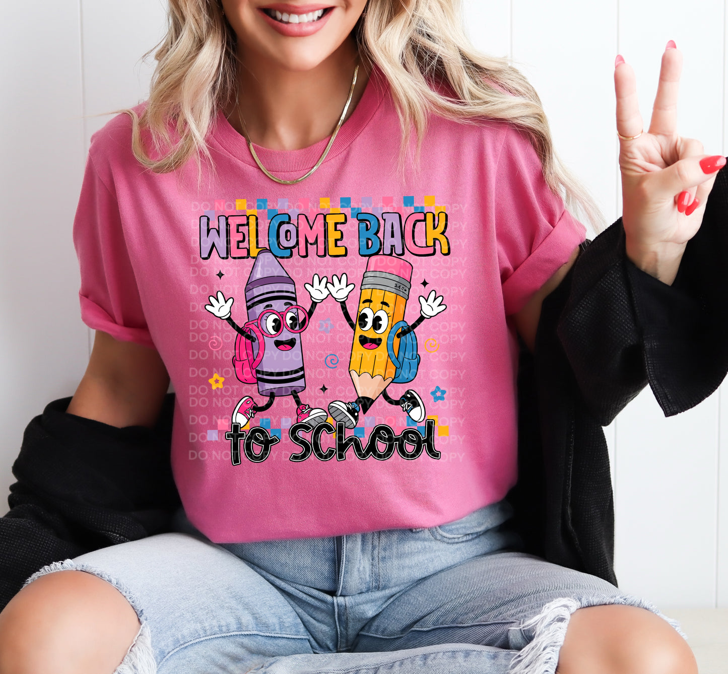 Welcome Back To School - DTF Transfer