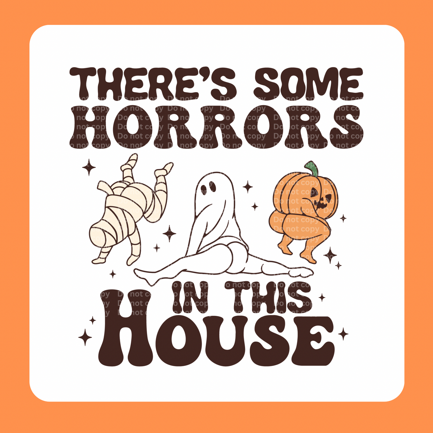 Horrors in this House DTF Transfer