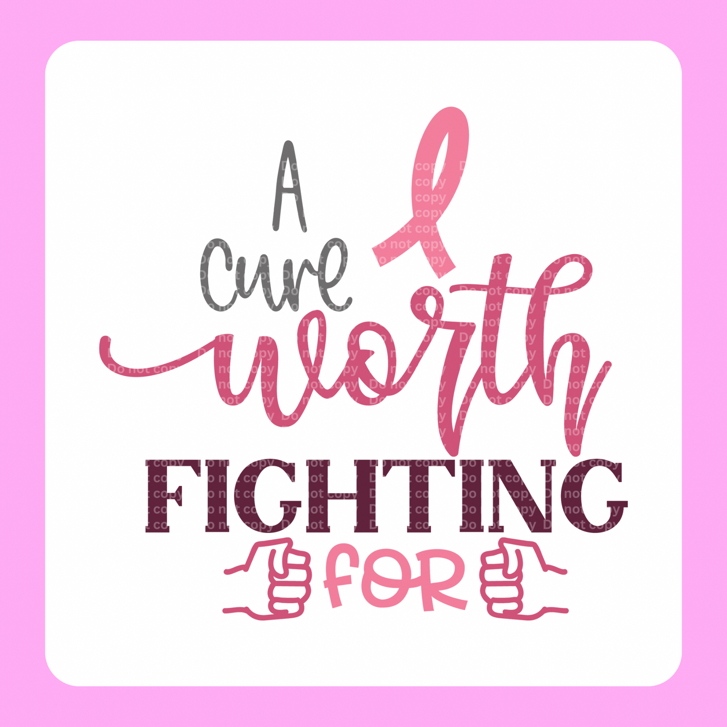 Worth fighting for DTF Transfer