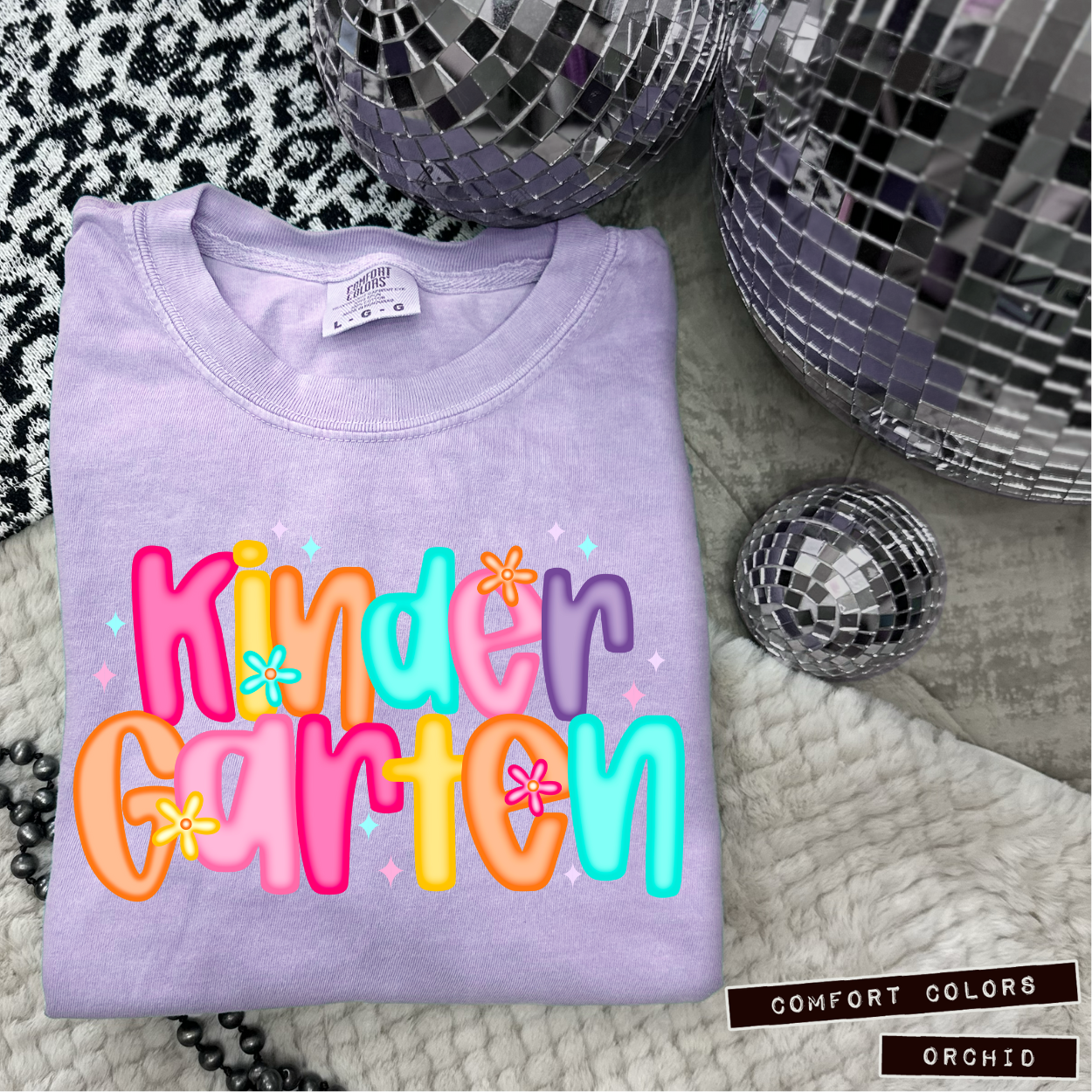 Kindergarten DTF Transfer