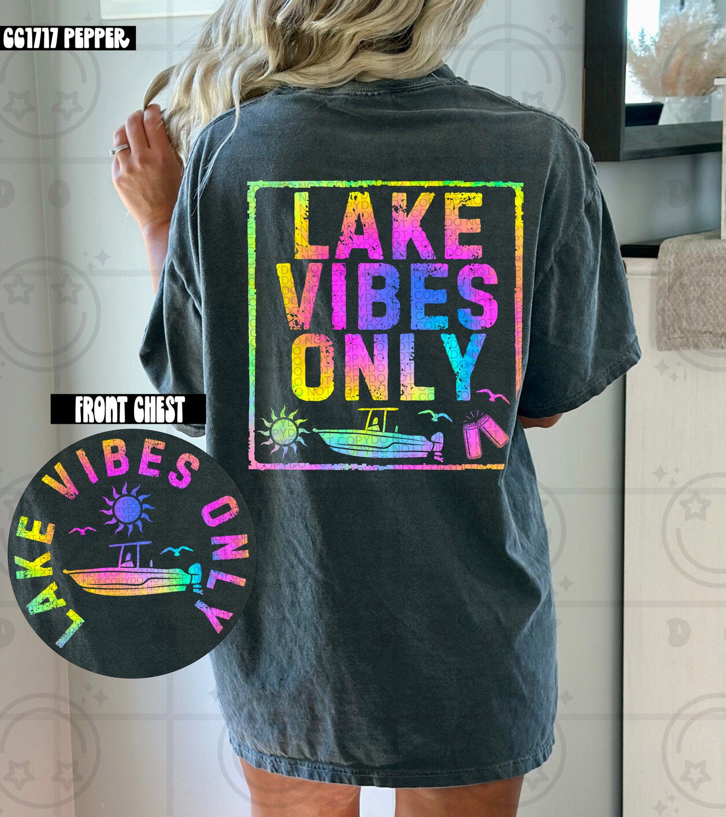 Lake Vibes DTF Transfer