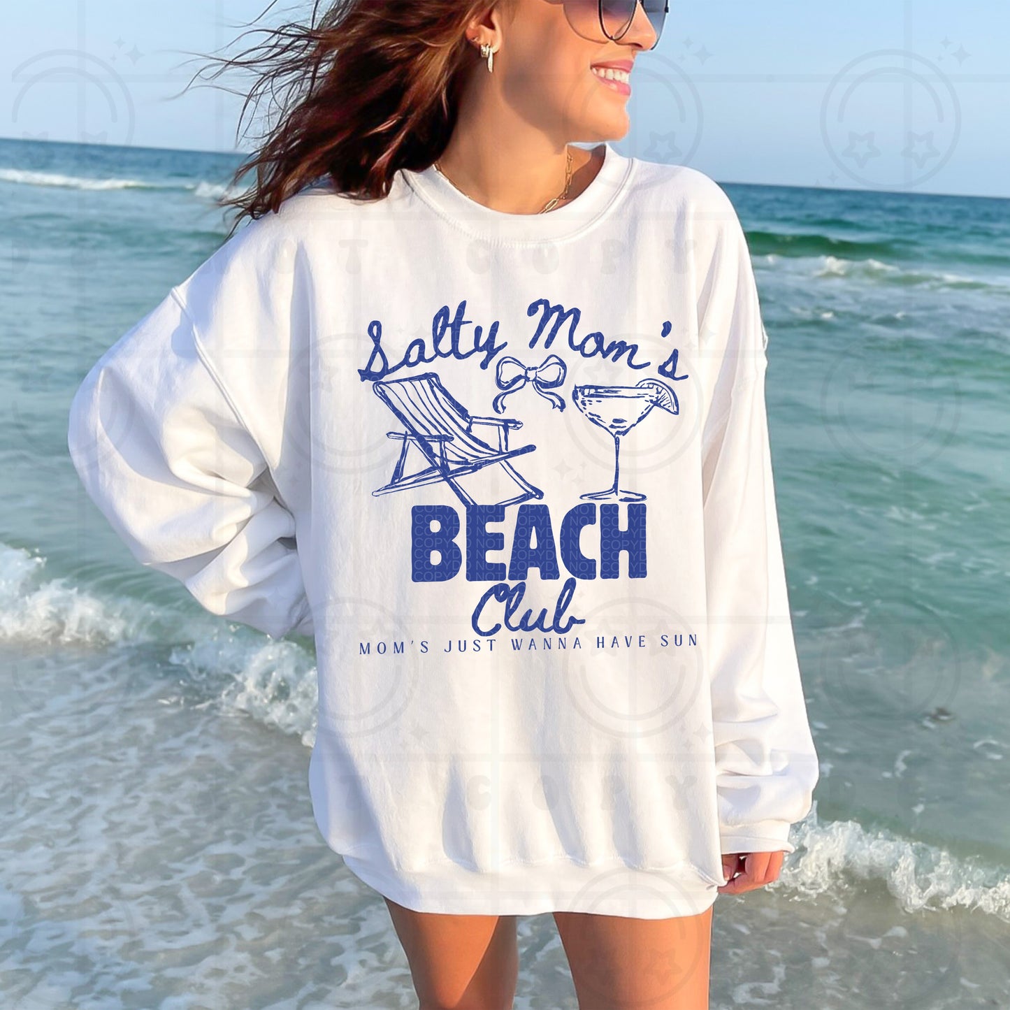 Salt Moms Beach Club DTF Transfer