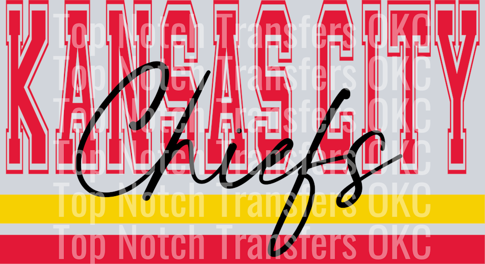 KC Chiefs - Black font