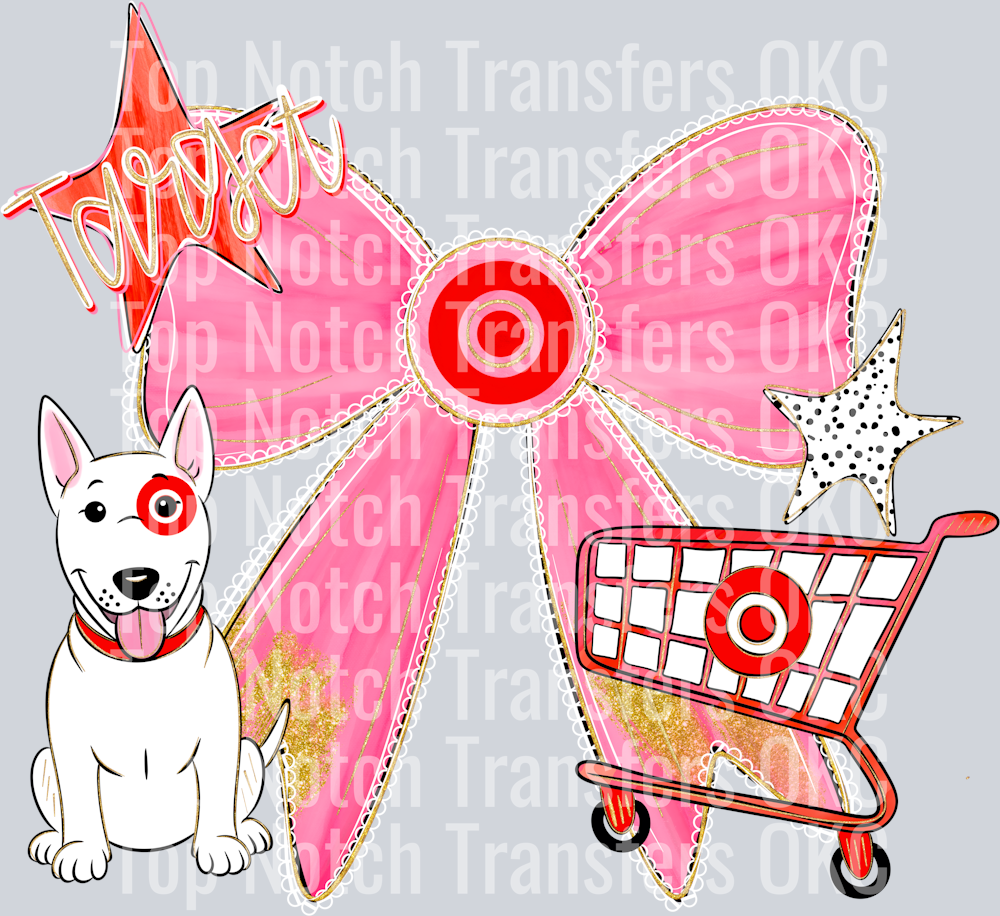 TGT Bow DTF Transfer