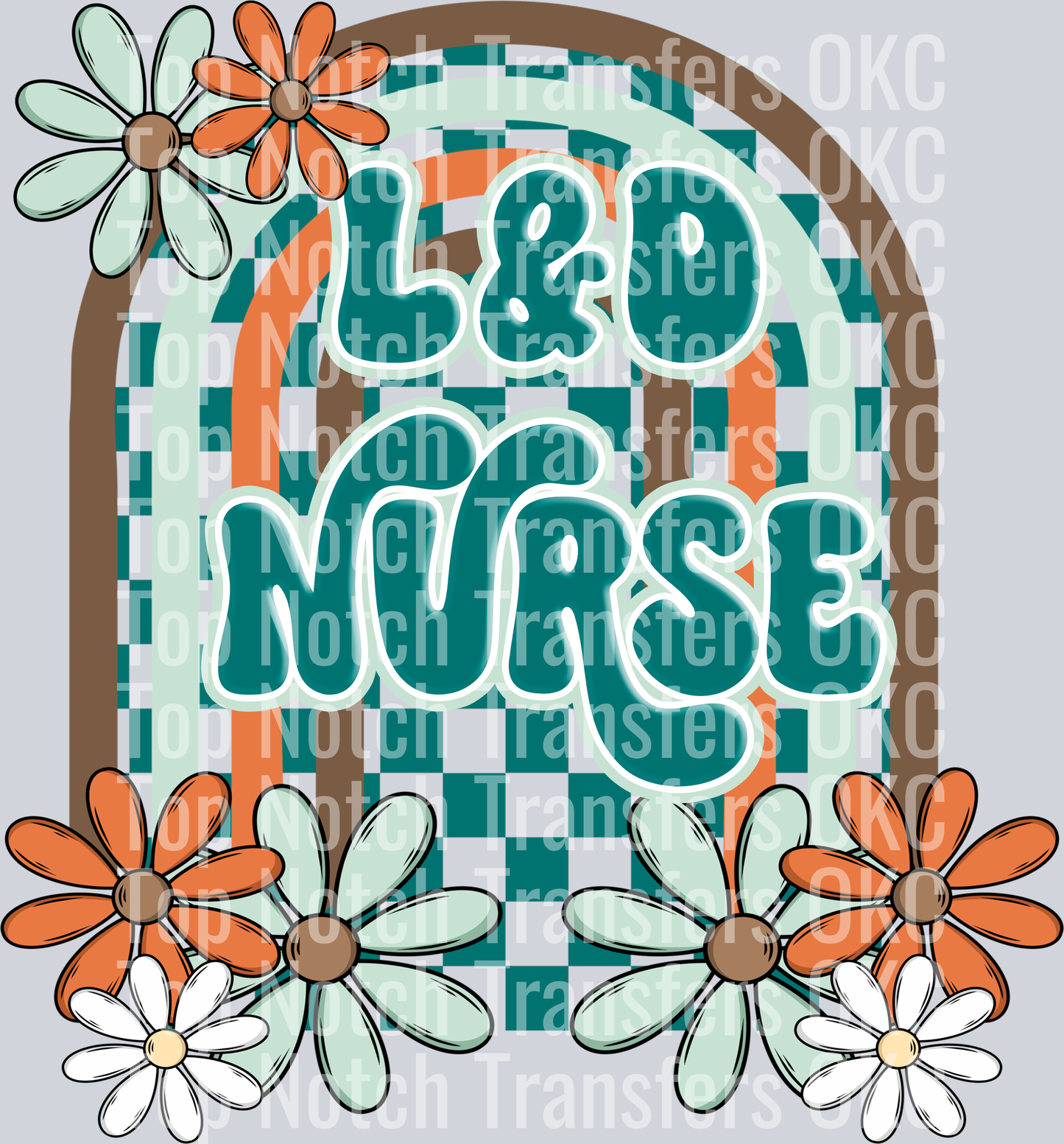 Floral Arch L&D nurse