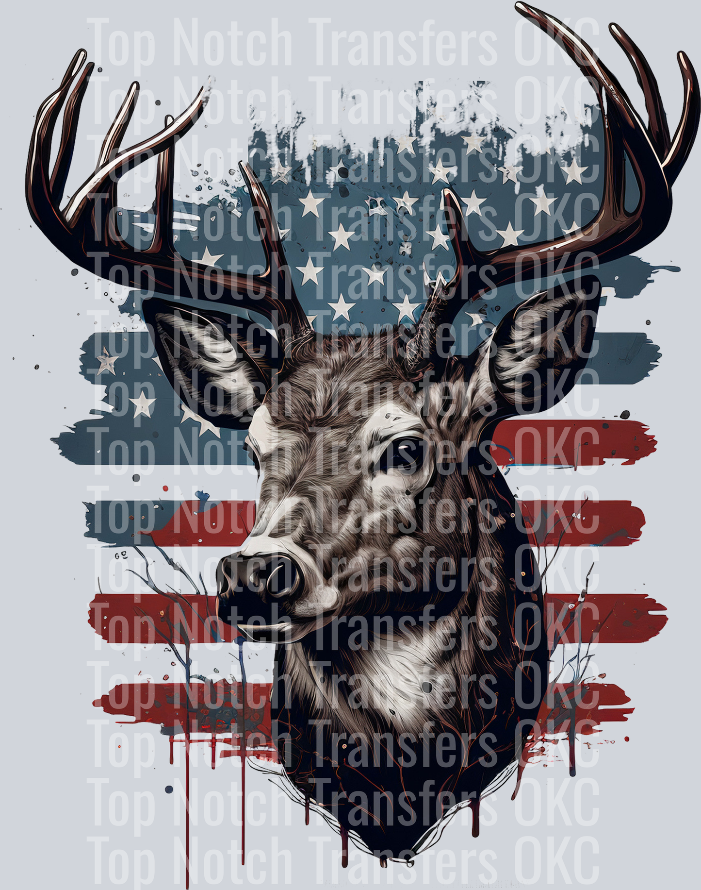 Buck Flag Background