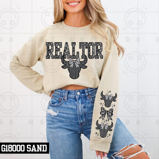 Realtor Western design DTF Transfer