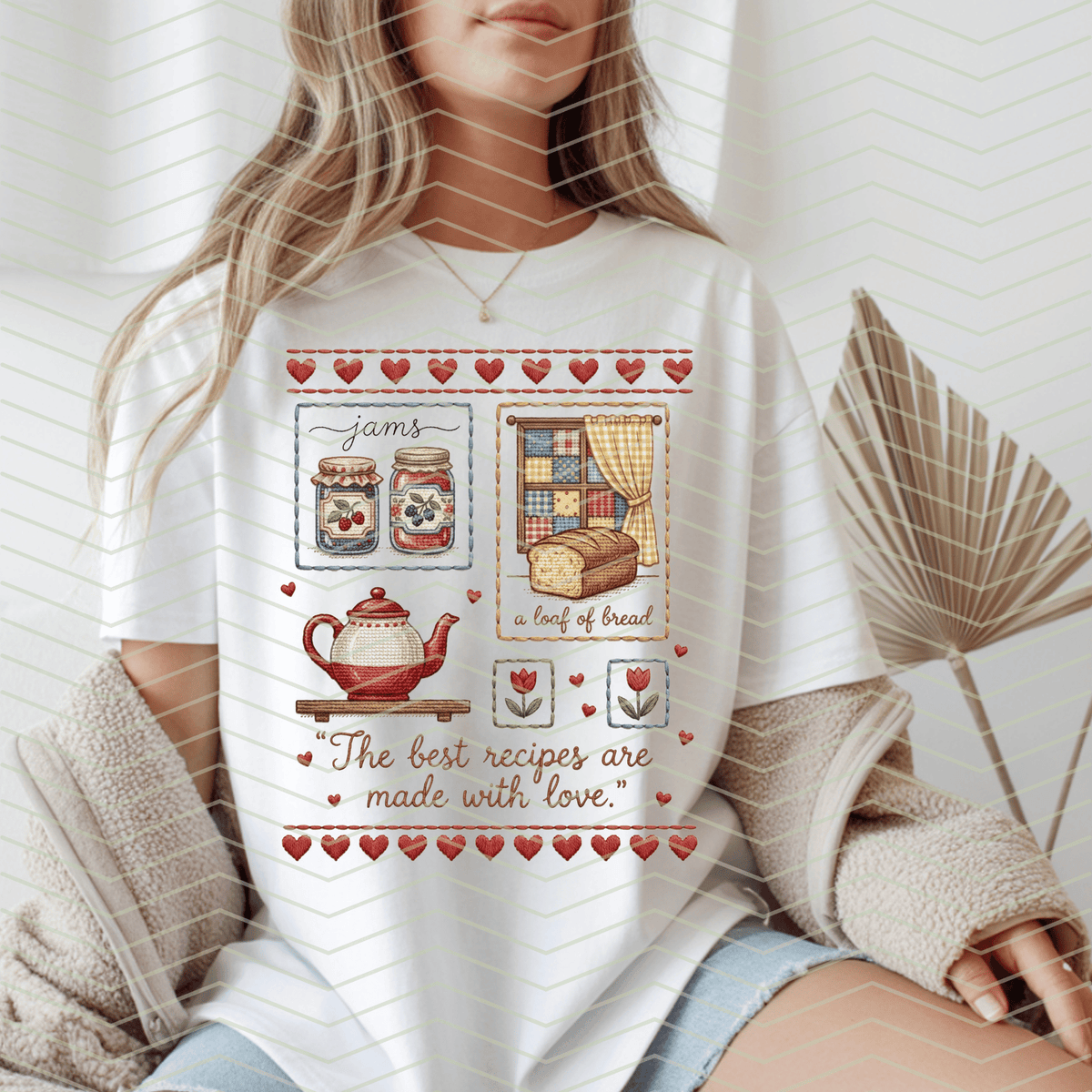 The Best Recipes Are Made With Love DTF Transfer