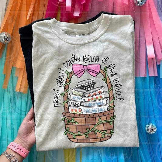 Forget About Candy, Bring Dishes Instead DTF Transfer