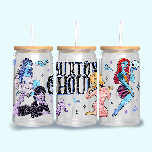 Bur Ghouls UV DTF 16oz Cup Wrap *Gravitees Bur Bundle 8_25*