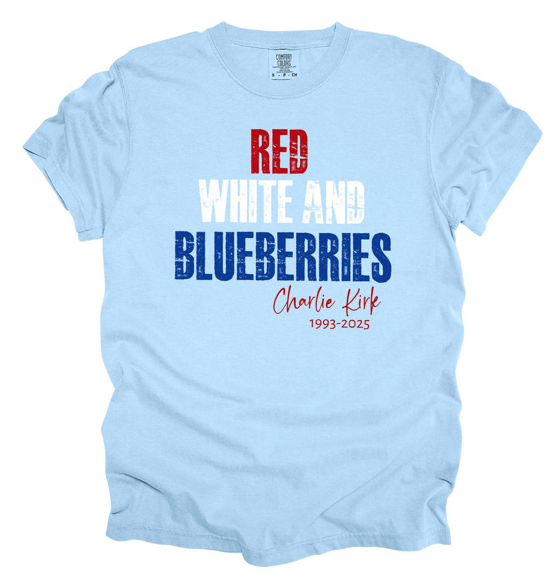 Red White And Blueberries DTF Transfer