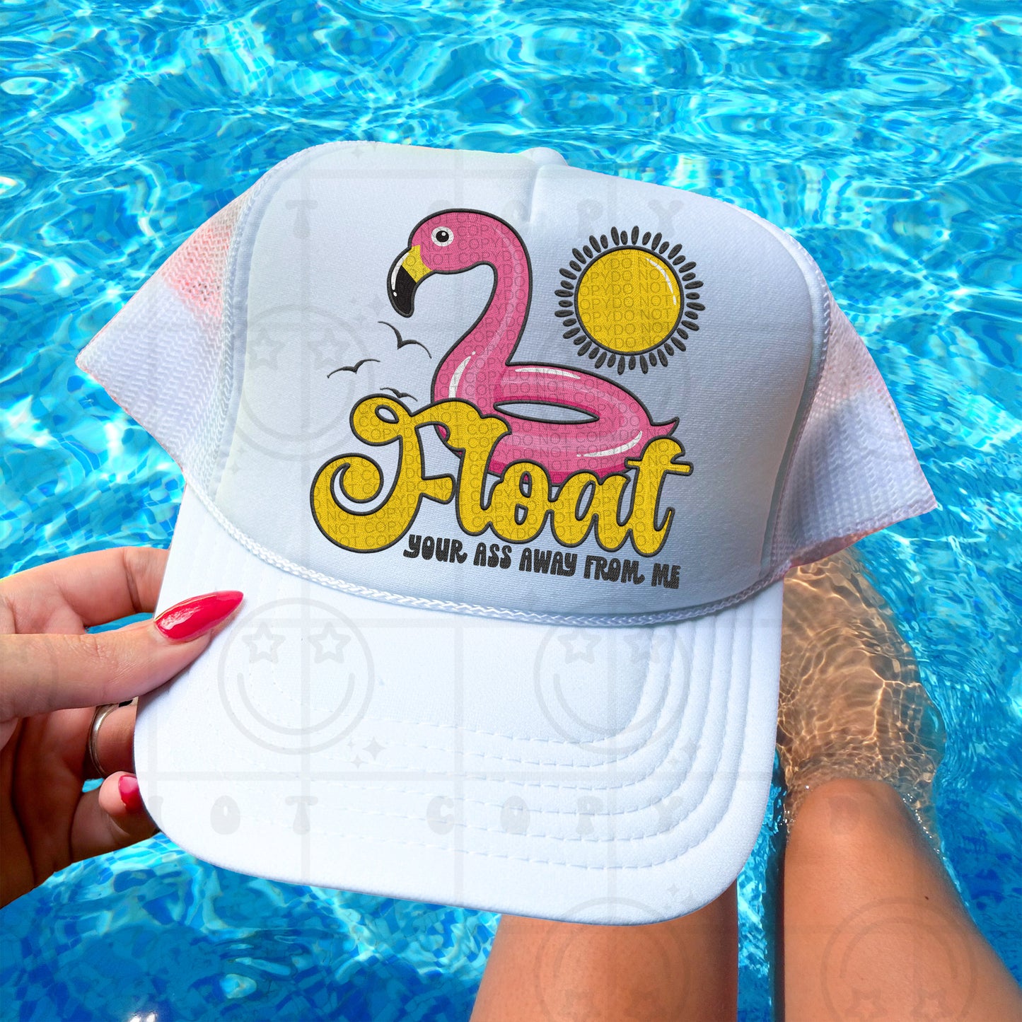 Float Your A** Away From Me DTF Transfer