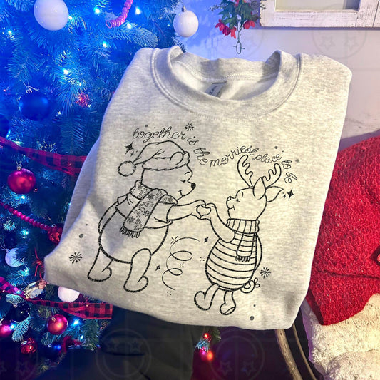 Together is the Merriest Place to Be DTF Transfer