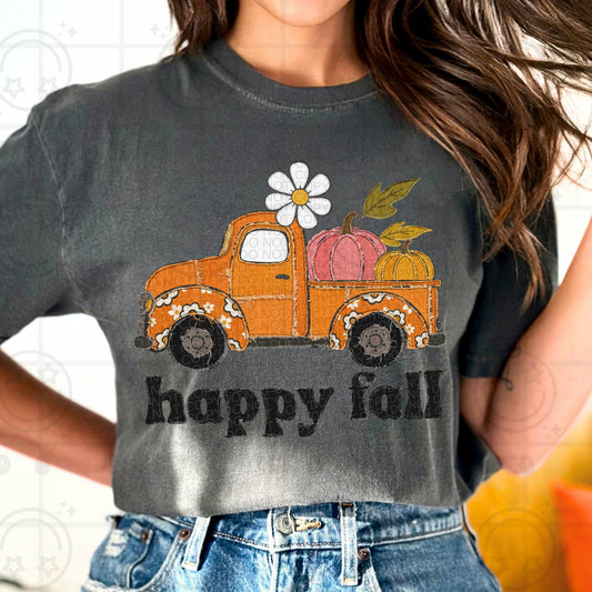 Happy Fall DTF Transfer