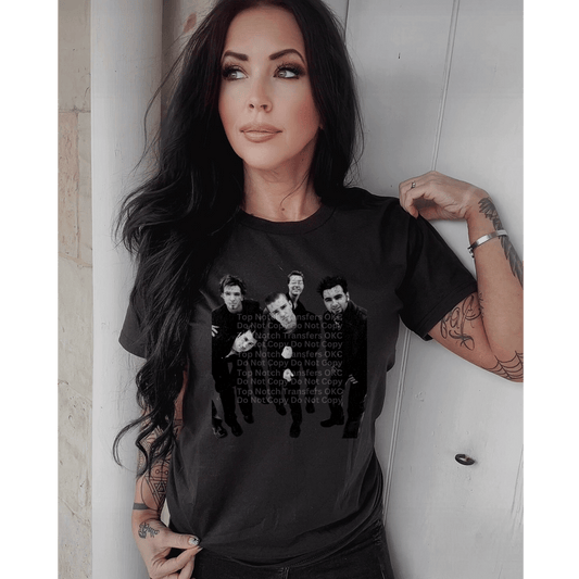NSYNC Distressed DTF Transfer