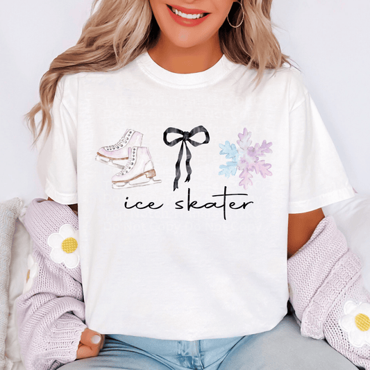 Ice Skater DTF Transfer
