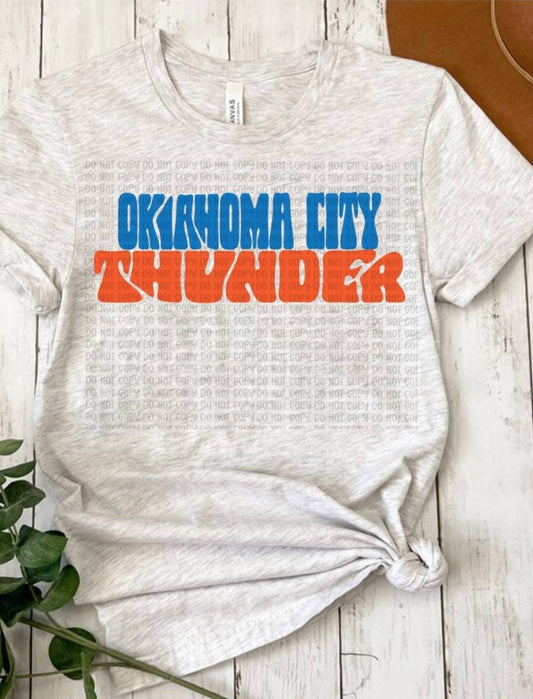 O City Thunder DTF Transfer