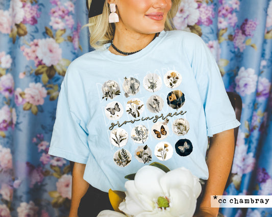 Grow In Grace DTF Transfer