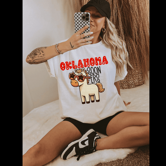 Sooners DTF Transfer