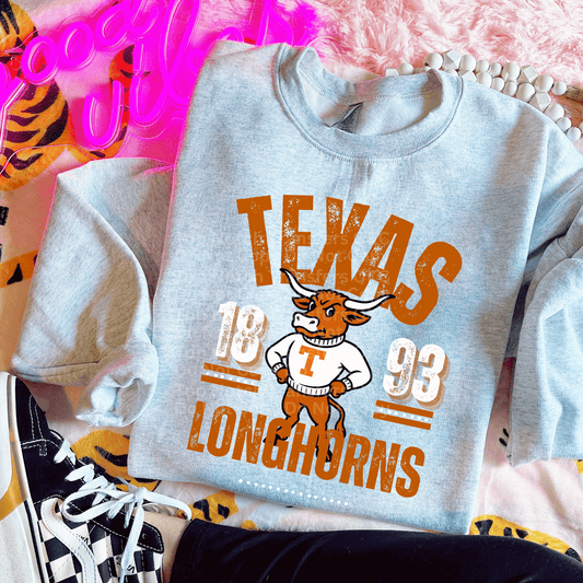 Longhorns DTF Transfer