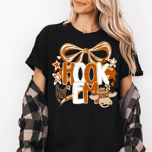 Texas Bow DTF Transfer