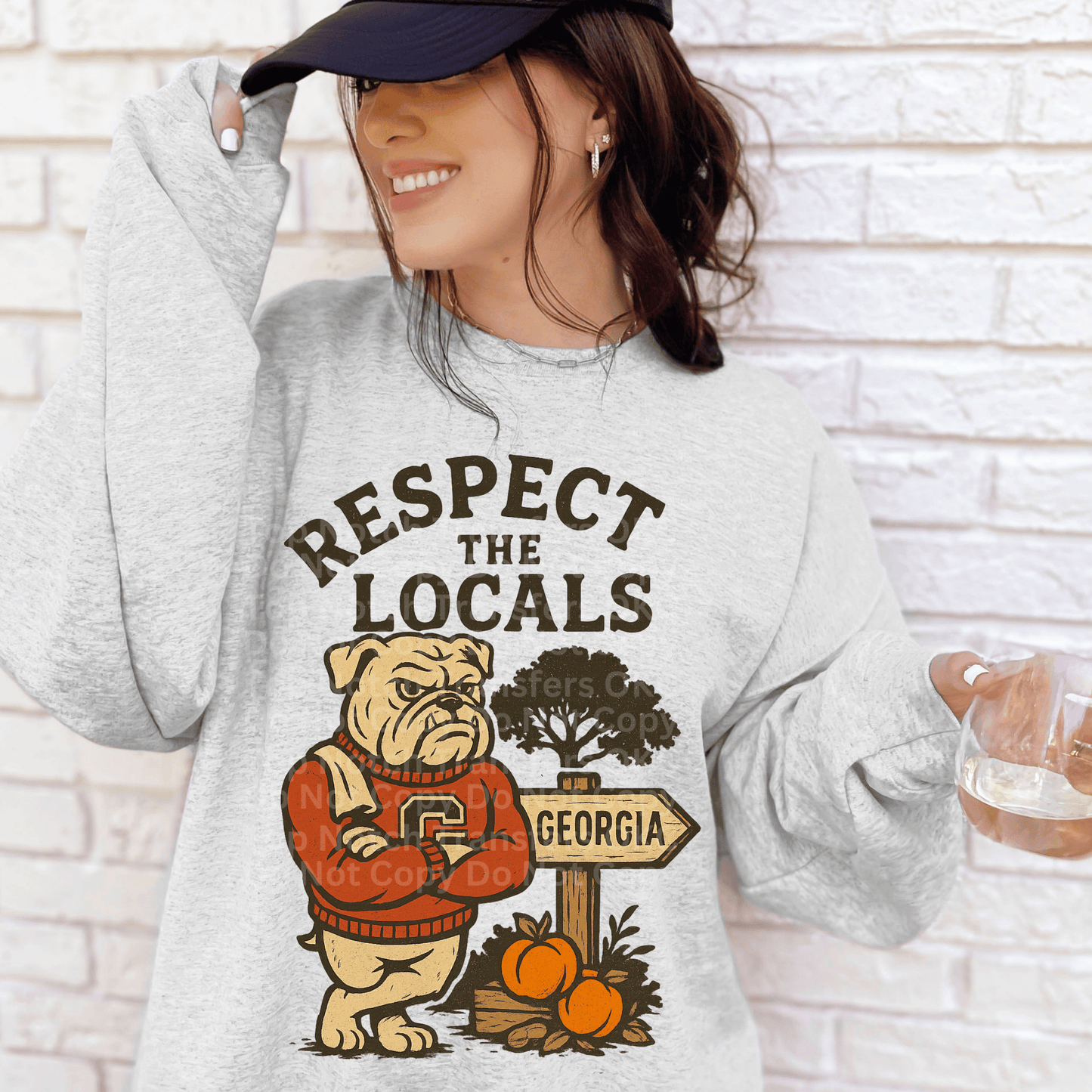 Respect The Locals- Georgia DTF Transfer
