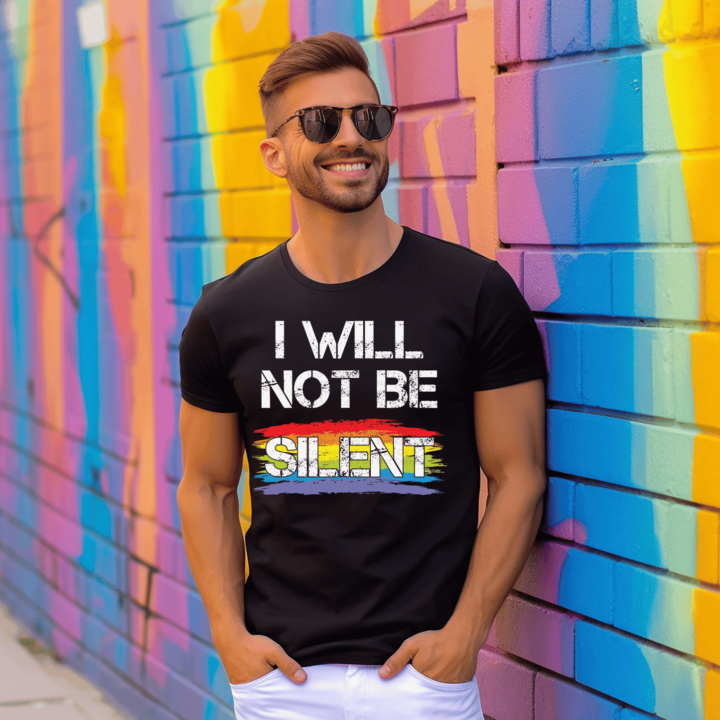 I Will Not Be Silent DTF Transfer