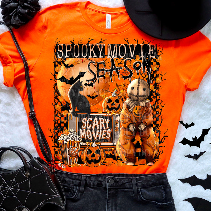 Spooky Movie Season 2*Optional long sleeve design* DTF Transfer