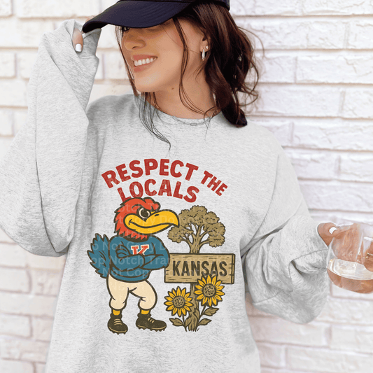 Respect The Locals- Kansas DTF Transfer