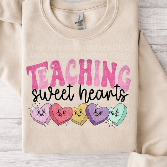 Teaching Sweethearts DTF Transfer