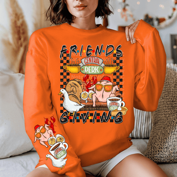 Friends Giving *Optional long sleeve design* DTF Transfer