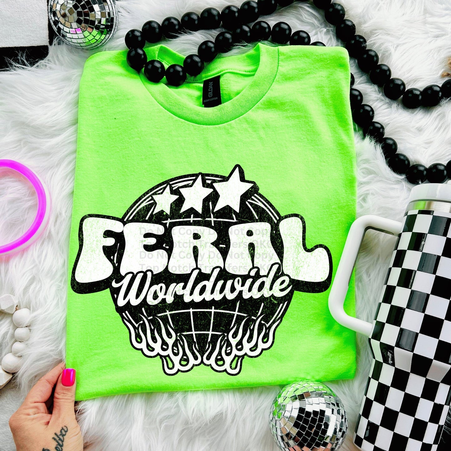 Feral Worldwide DTF Transfer