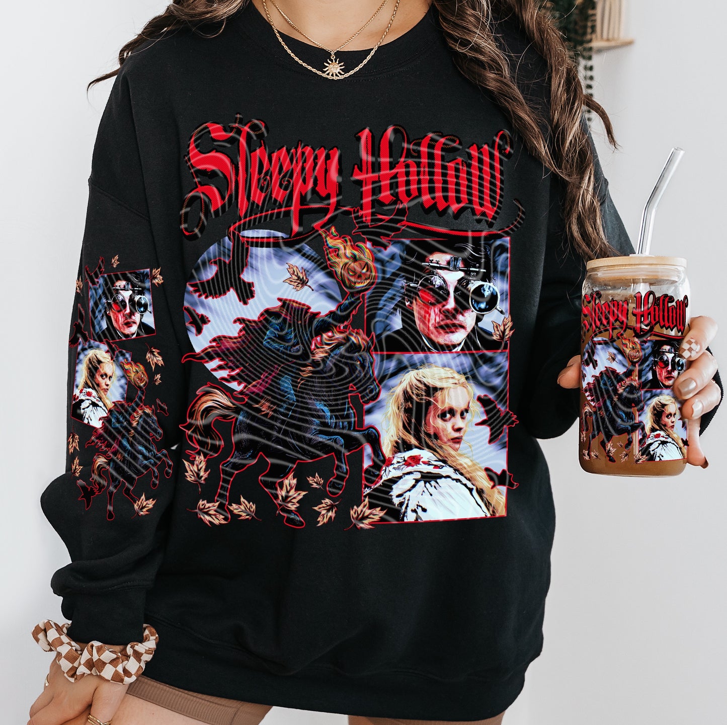 Sleepy Hallow *Optional long sleeve design* DTF Transfer