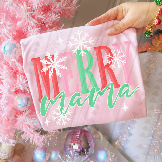 Merry Mama DTF Transfer