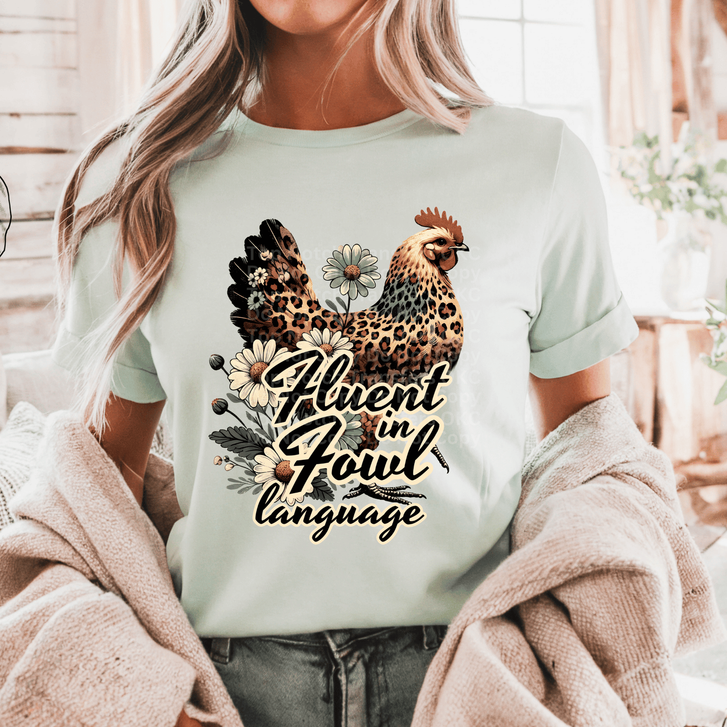 Fluent in Fowl Language DTF Transfers