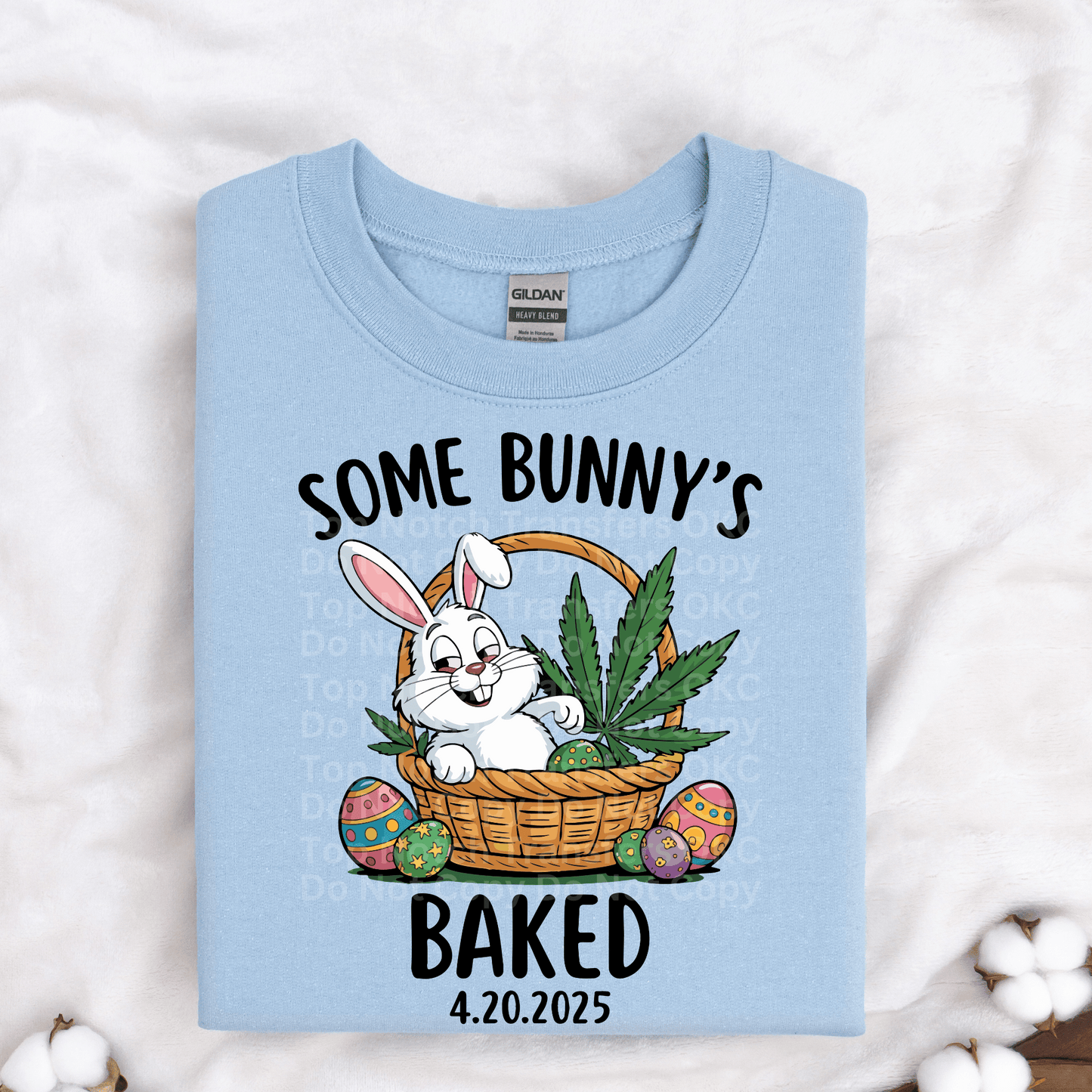 Some Bunny’s Baked DTF Transfer