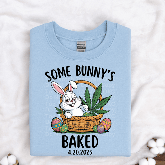 Some Bunny’s Baked DTF Transfer