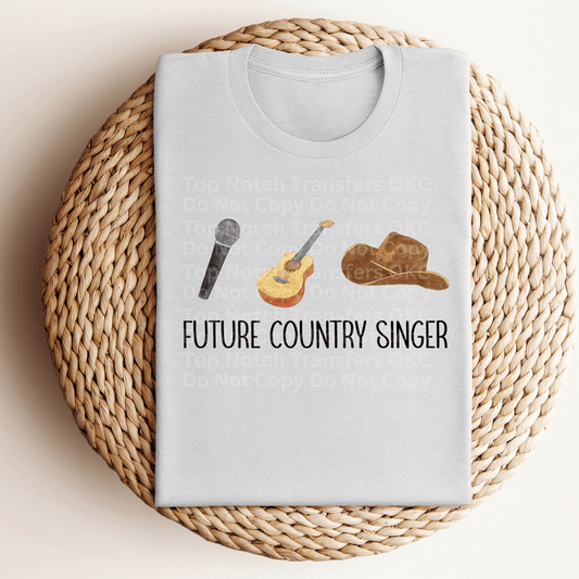 Future Country Singer DTF Transfer