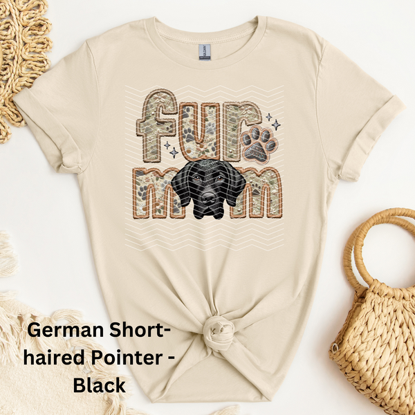 German Shorthaired Pointer - Black DTF Transfer