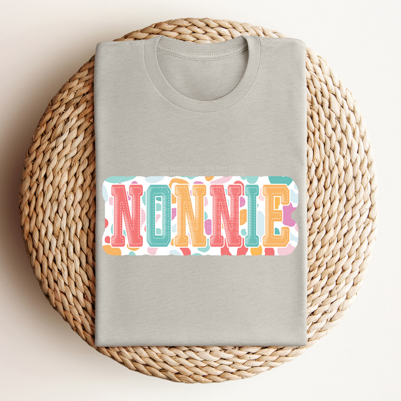 Nonnie - Multi-Leopard DTF Transfer