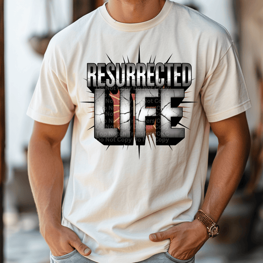 Resurrected Life DTF Transfer