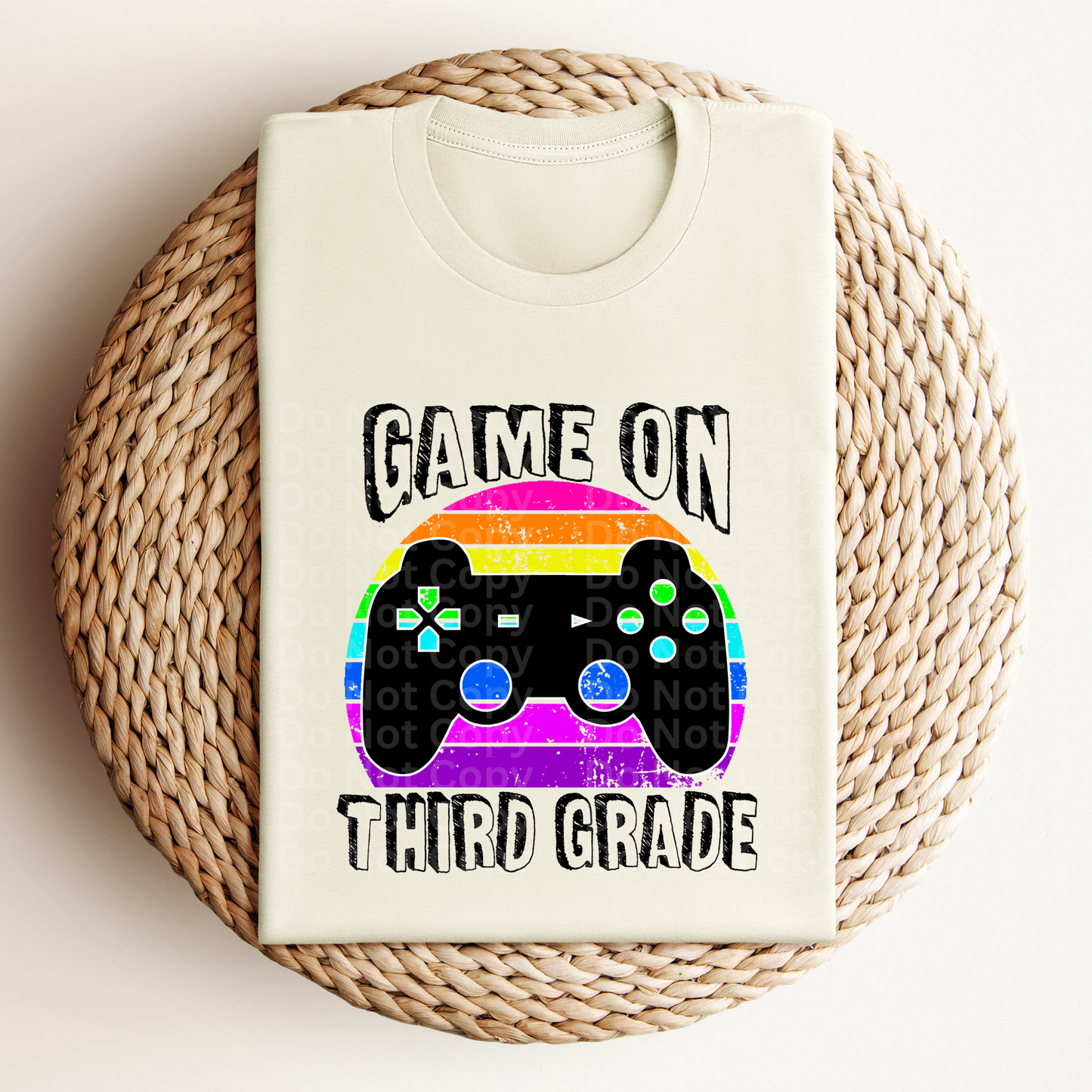 Game On Third Grade DTF Transfer