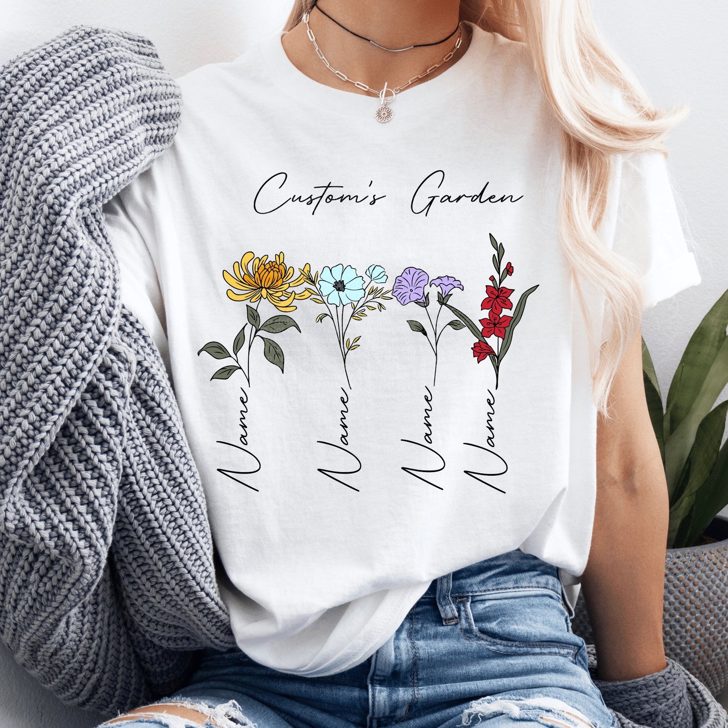 Custom’s Garden *Custom- leave months & names in checkout notes*