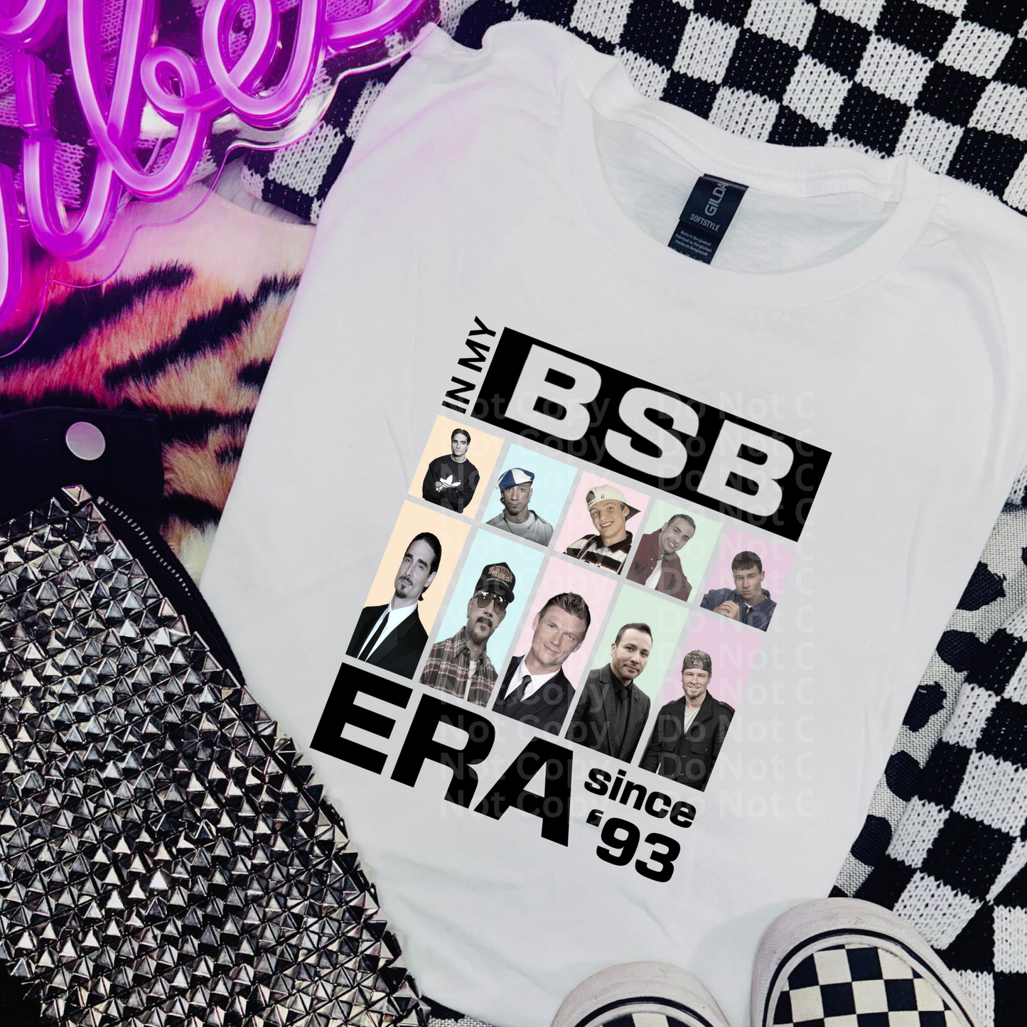 B$B Era (Black) DTF Transfer