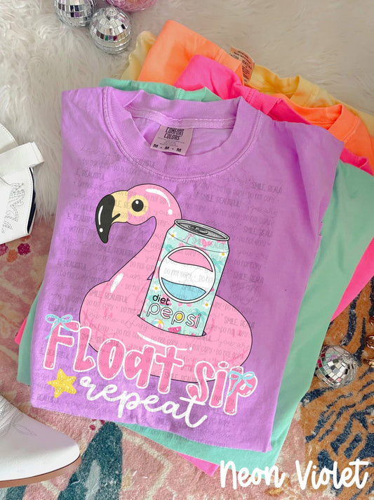 Float Sip Repeat Diet Pepsi DTF Transfer
